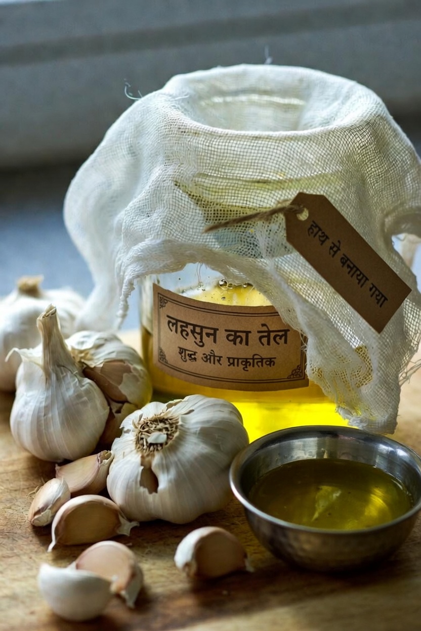 लहसुन और जैतून के तेल से कानों को आराम देने के प्राकृतिक तरीकों की खोज