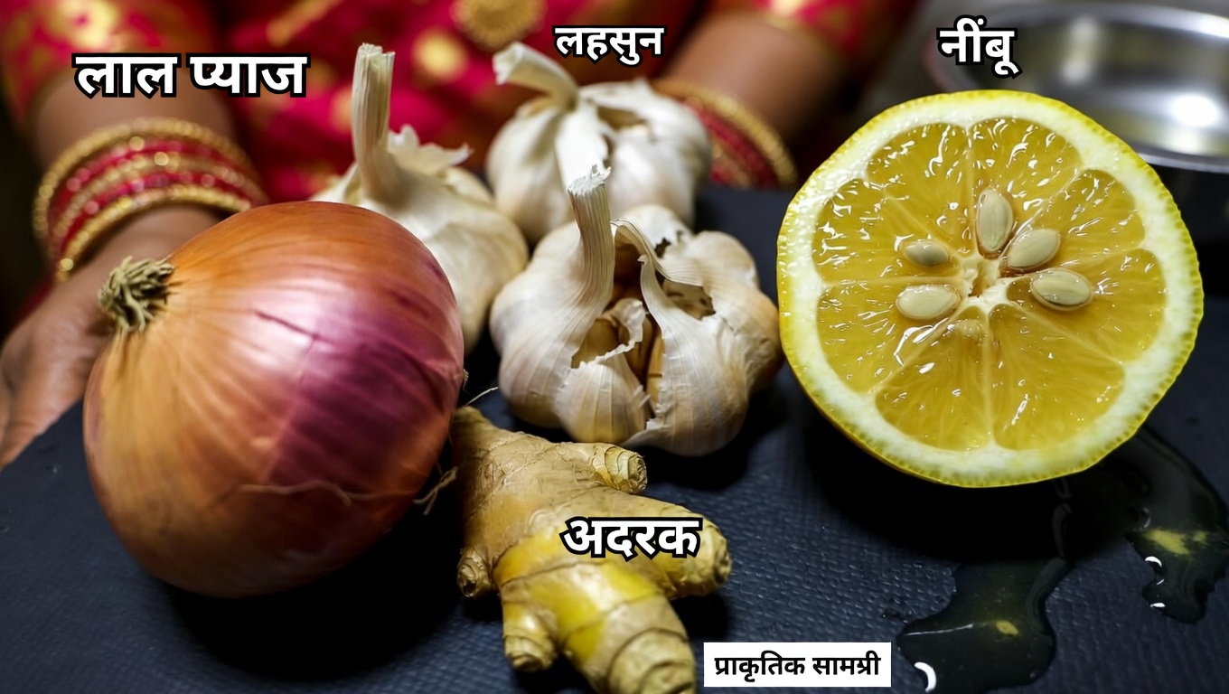 अपने रसोईघर की दिनचर्या में लाल प्याज, लहसुन, अदरक और नींबू के रस की रोज़मर्रा की शक्ति को खोजें