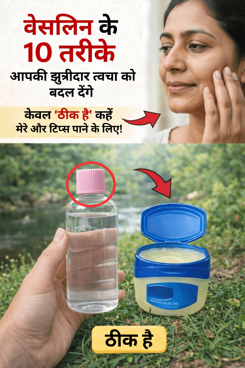 नरम और अधिक हाइड्रेटेड त्वचा के लिए अपनी स्किनकेयर रूटीन में वैसलीन शामिल करने के 10 आसान तरीके