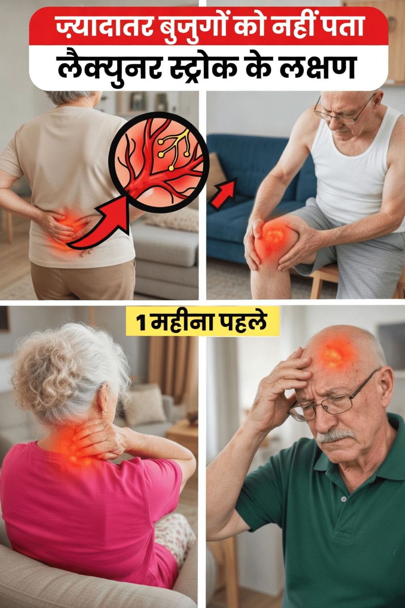 60 से अधिक उम्र के वरिष्ठों में लैकुनर स्ट्रोक के 7 अनदेखे चेतावनी संकेत