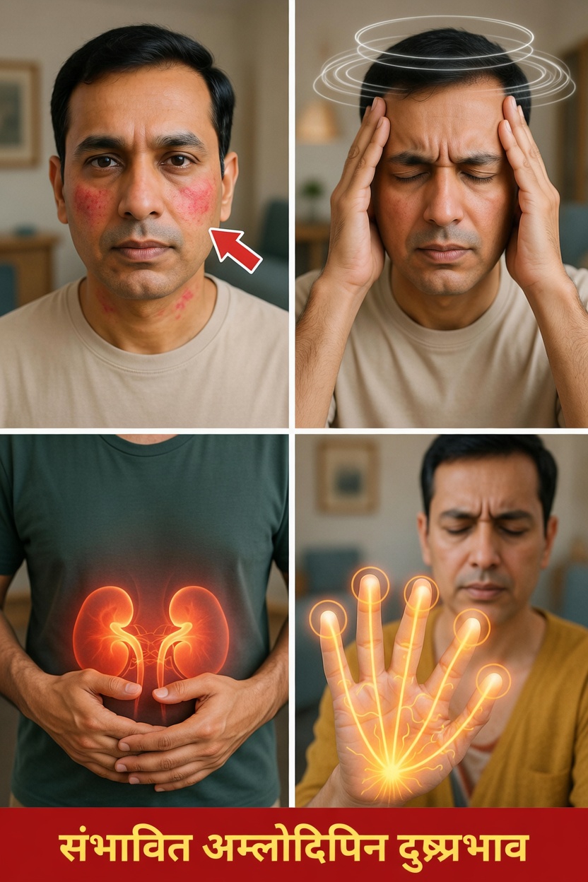 एम्लोडिपिन के सबसे आम दुष्प्रभाव क्या हैं और आप उन्हें कैसे नियंत्रित कर सकते हैं?