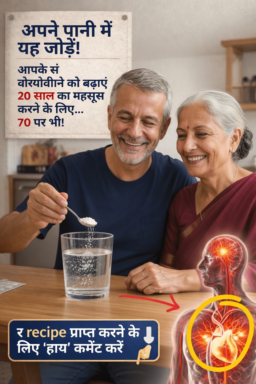 वृद्ध वयस्कों के लिए: बेहतर रक्त संचार हेतु मैग्नीशियम के साथ रोज़ाना पानी को बेहतर बनाने के सरल तरीके