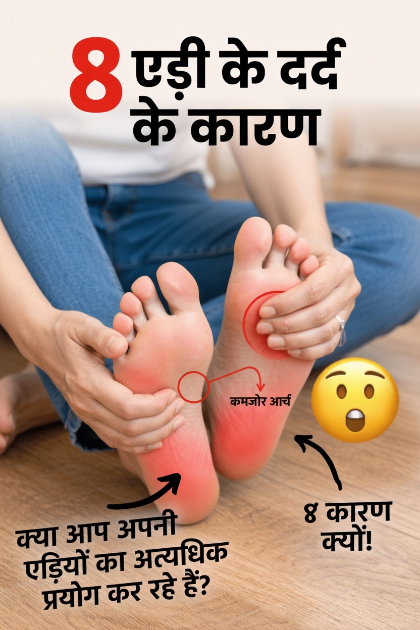 आपकी एड़ी में दर्द क्यों होता है? एड़ी के दर्द के पीछे 8 आम कारण और आप इसके बारे में क्या कर सकते हैं