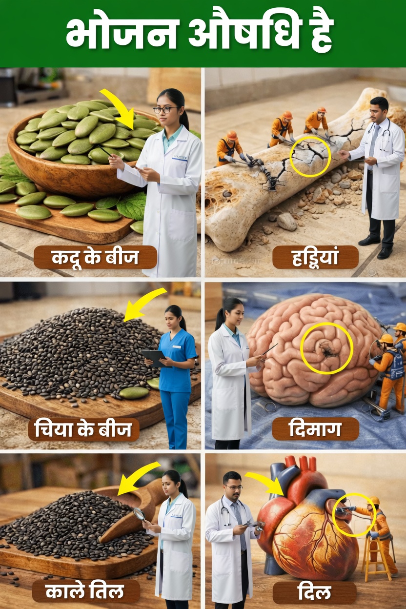 जानें कैसे आपकी रसोई के साधारण बीज प्राकृतिक रूप से आपके शरीर के महत्वपूर्ण अंगों को सहारा दे सकते हैं