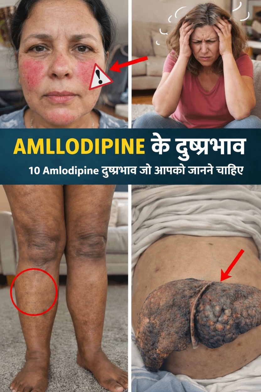 एम्लोडिपिन क्या है और यह दुष्प्रभाव क्यों पैदा करता है?