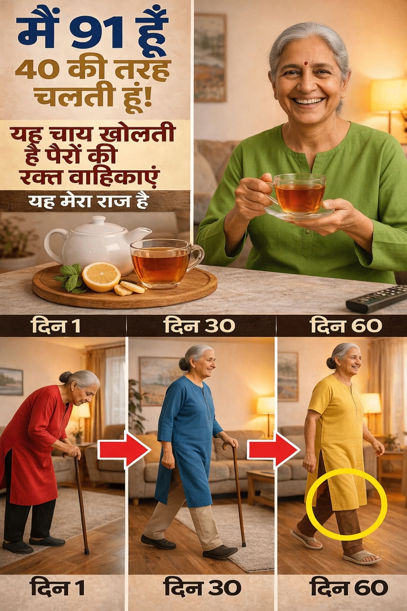 60 over? रोज़ाना मजबूत पाँkों-|| সহজ হাঁটার জন্য 3 आसान चाय खोज {...ULER