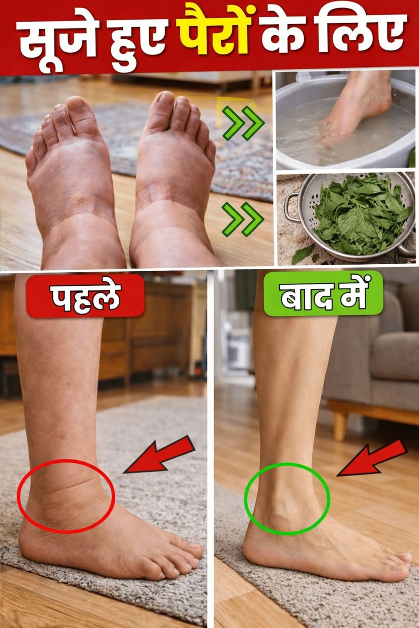घर पर सूजे हुए पैरों और टांगों को कम करने में मदद करने के 5 प्राकृतिक तरीके