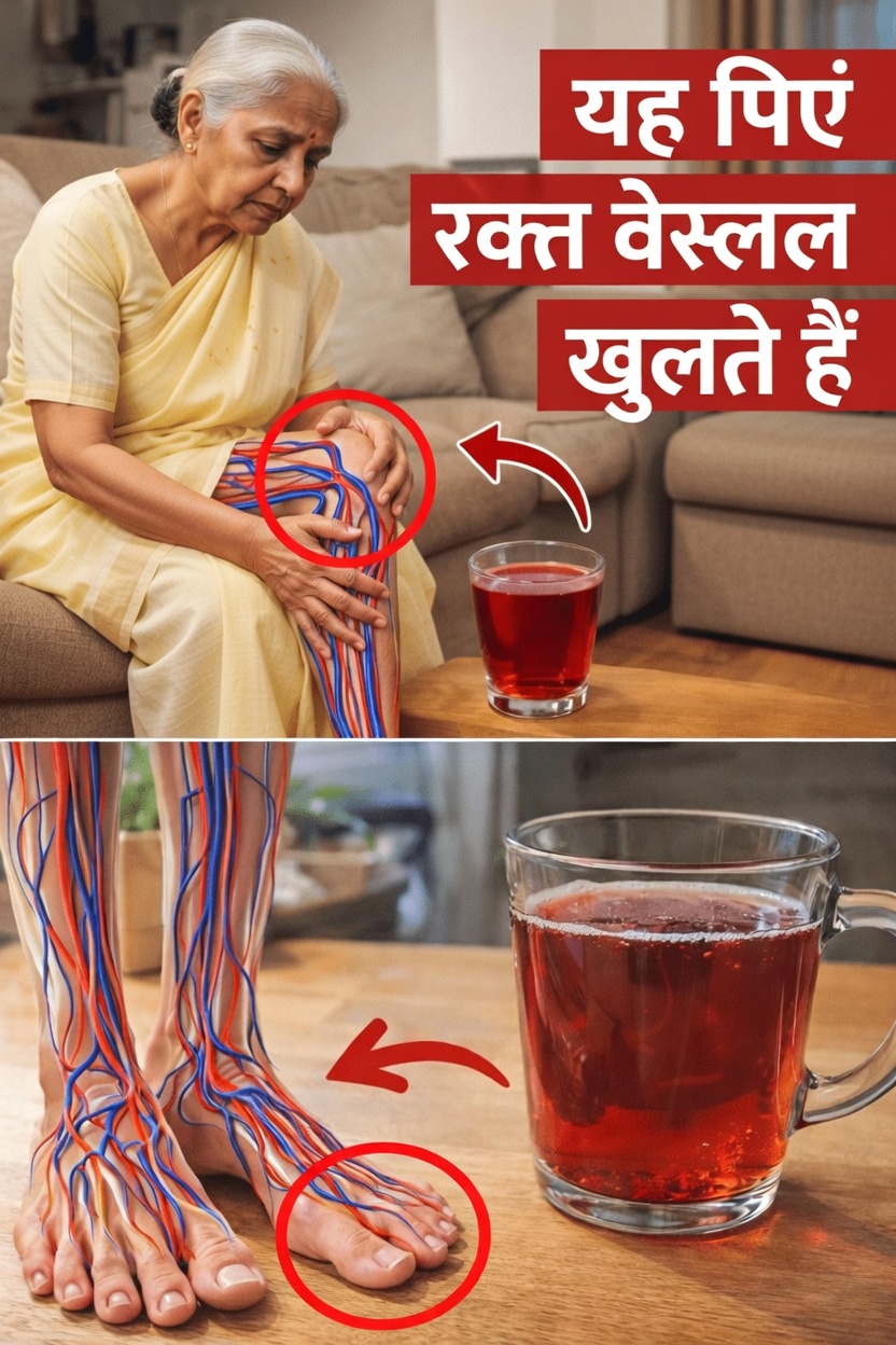 60 के बाद आपके पैरों में बेहतर रक्त प्रवाह का समर्थन करने के लिए कौन-सा सरल दैनिक पेय मदद कर सकता है?