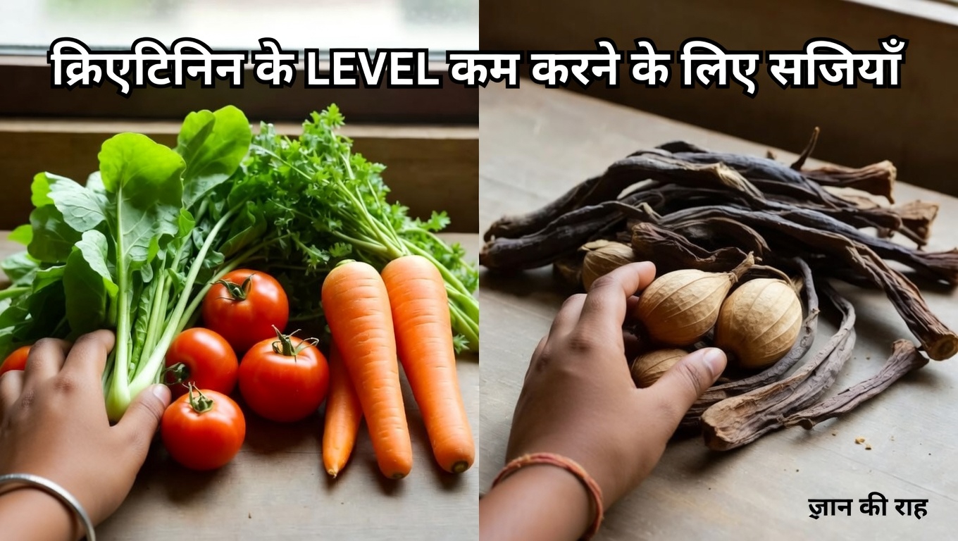 शीर्ष 5 सब्जियां जो स्वस्थ क्रिएटिनिन स्तर और किडनी कार्यक्षमता का समर्थन कर सकती हैं