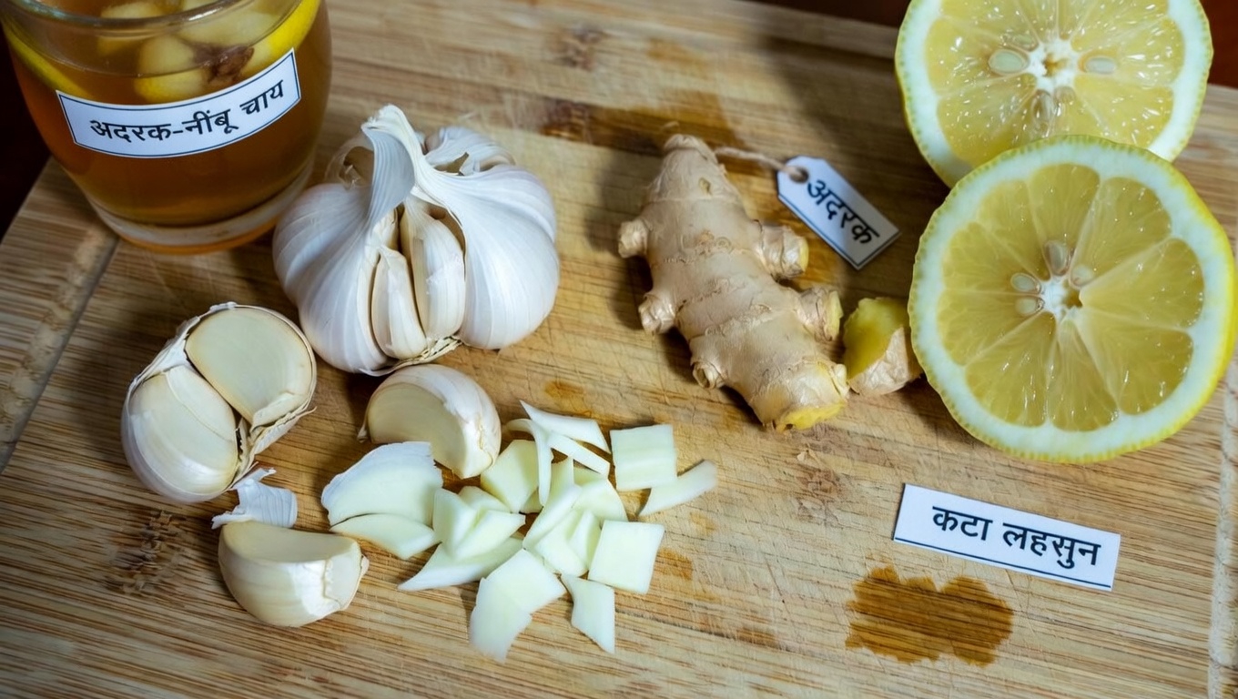 एक सरल सोने से पहले की आदत: हृदय स्वास्थ्य के समर्थन के लिए लहसुन, नींबू और अदरक के मिश्रण की पड़ताल