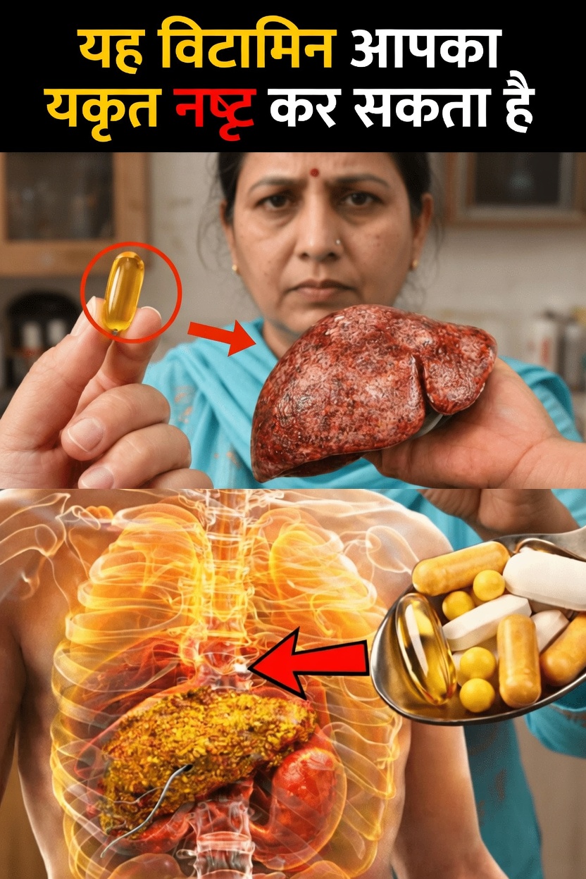 9 विटामिन और सप्लीमेंट्स जो चुपचाप आपके लिवर और किडनी को नुकसान पहुँचा सकते हैं