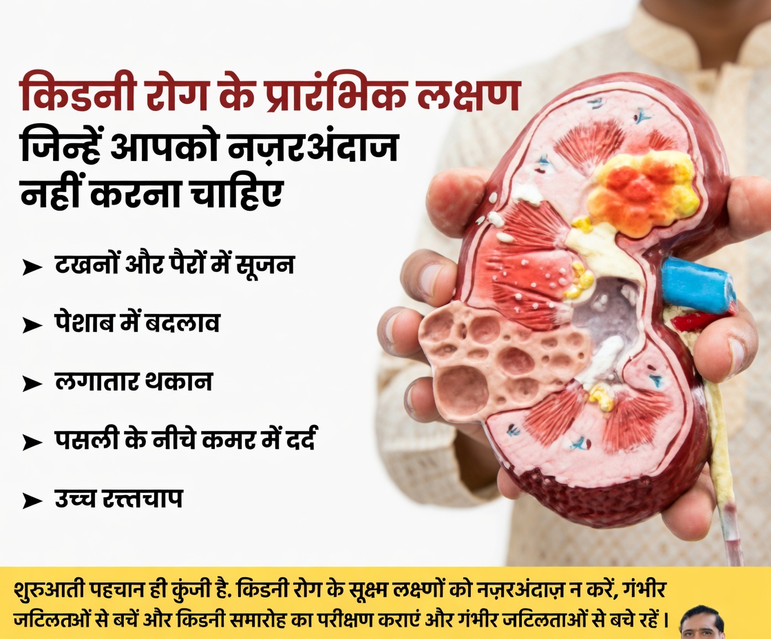 किडनी की सेहत से जुड़ी इन शुरुआती चेतावनी संकेतों को नज़रअंदाज़ न करें, जिन्हें आपको आज ही समझना चाहिए