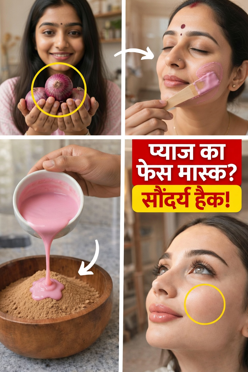 जानिए लाल प्याज़ के रस के हैरान करने वाले तरीके, जो आपकी त्वचा को अधिक मुलायम और निखरी हुई दिखाने की राह में सहायक हैं
