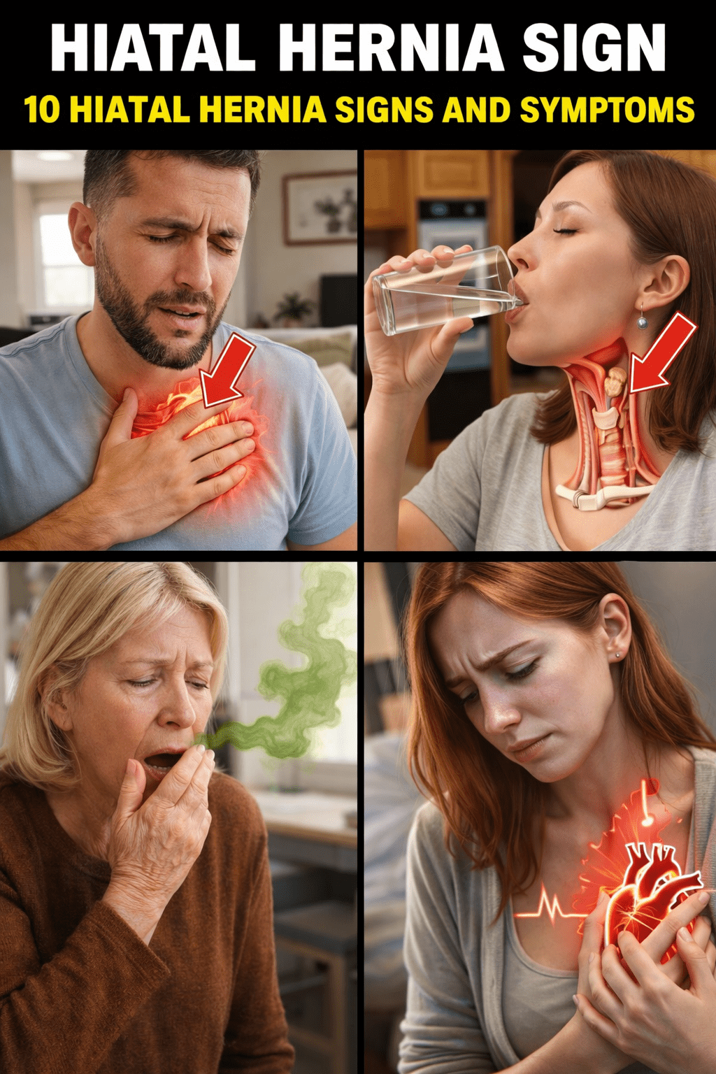 हायटल हर्निया के 10 चौंकाने वाले संकेत जिन्हें आप नजरअंदाज कर रहे हो सकते हैं