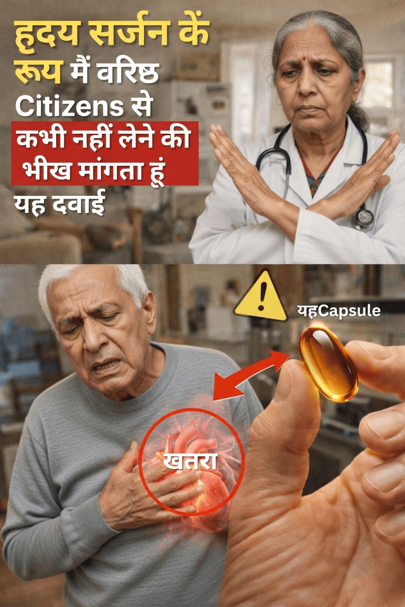 60 के बाद हृदय के लिए छिपे जोखिम पैदा कर सकती हैं 5 आम दवाएं