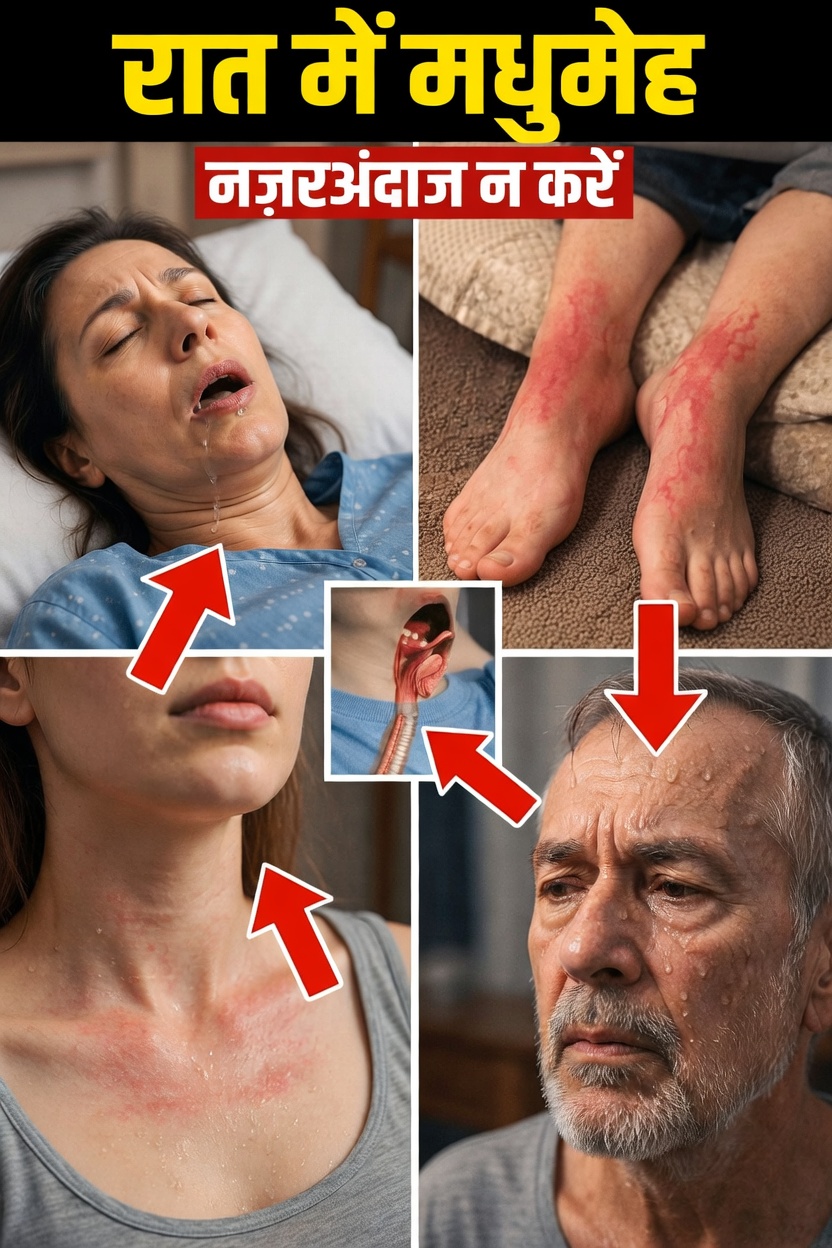 रात में दिखने वाले 7 संकेत जो मधुमेह से जुड़ी समस्याओं की ओर इशारा कर सकते हैं, जिन्हें आपको नज़रअंदाज़ नहीं करना चाहिए