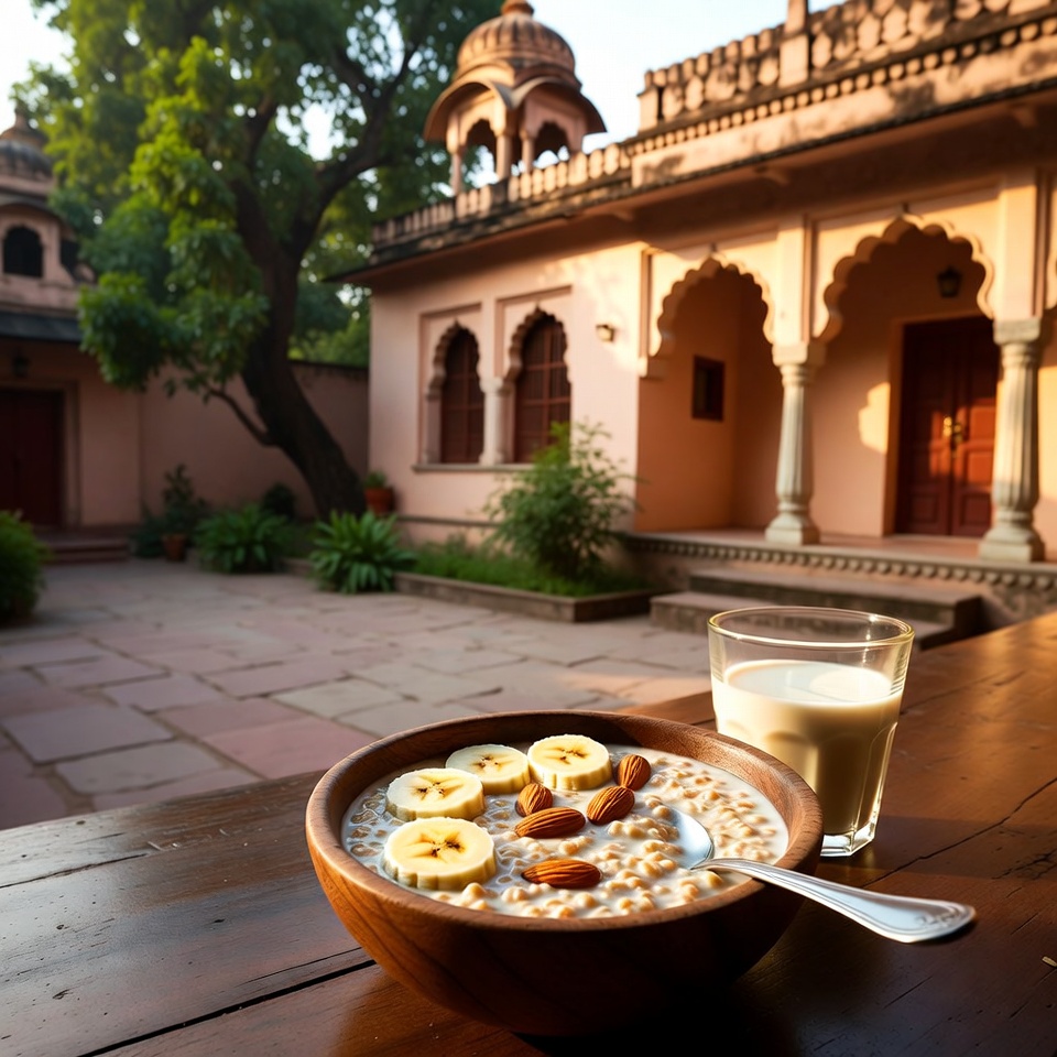 सुबह की चमक वाले ओवरनाइट ओट्स