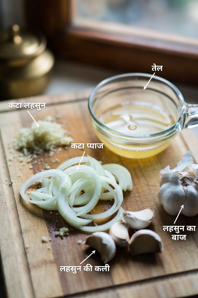 सरल रसोई मिश्रण की खोज करें: कसा हुआ अदरक, प्याज, लहसुन, नींबू का रस और शहद का मिश्रण