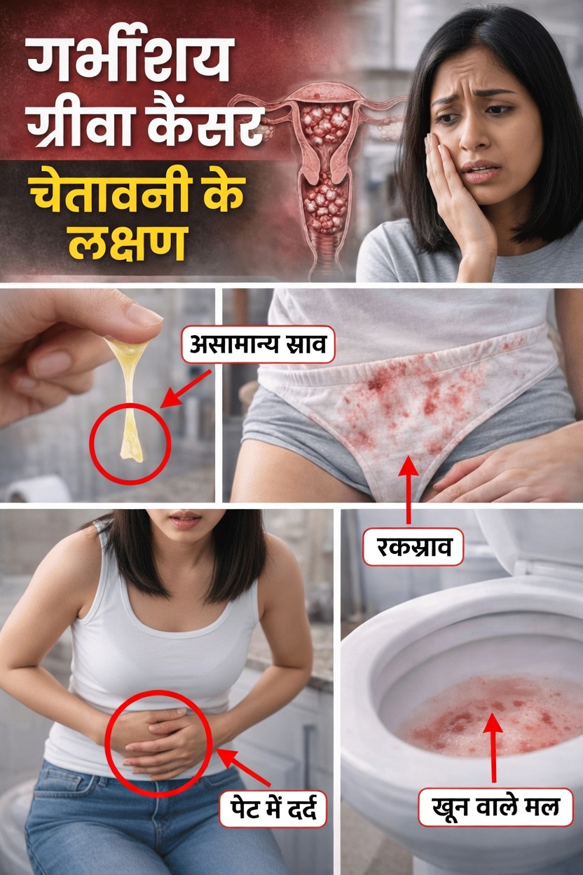 गर्भाशय ग्रीवा के कैंसर के 9 शुरुआती चेतावनी संकेत, जिनके बारे में हर महिला को पता होना चाहिए