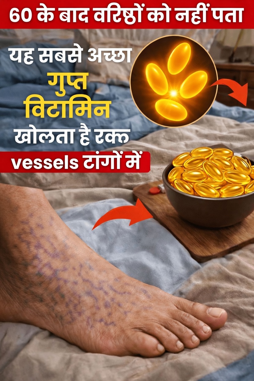 60 वर्ष से अधिक आयु के वयस्कों में पैरों के आराम और ताकत को समर्थन दे सकने वाले शीर्ष 3 विटामिन