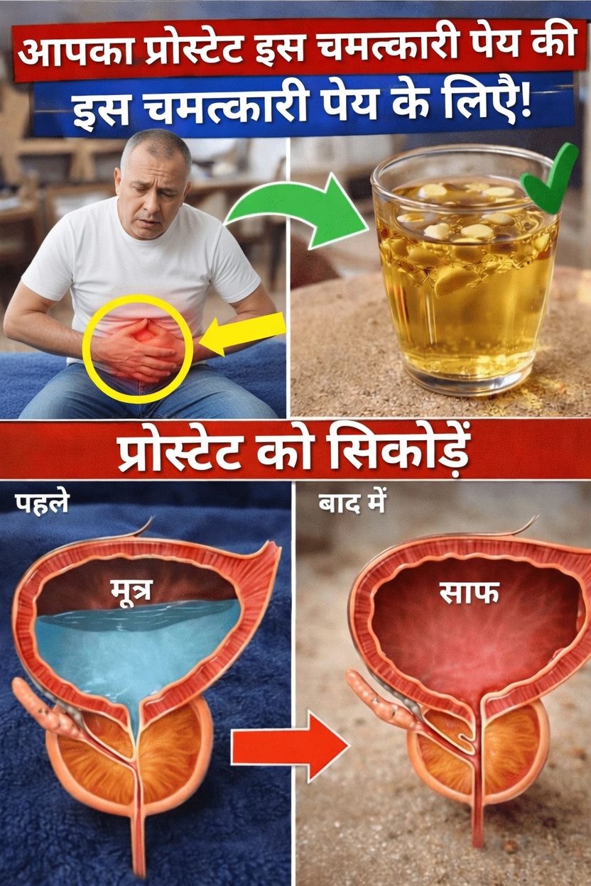 अपने मूत्राशय और प्रोस्टेट को प्राकृतिक रूप से पुनर्जीवित करें – बिना किसी दवा के!