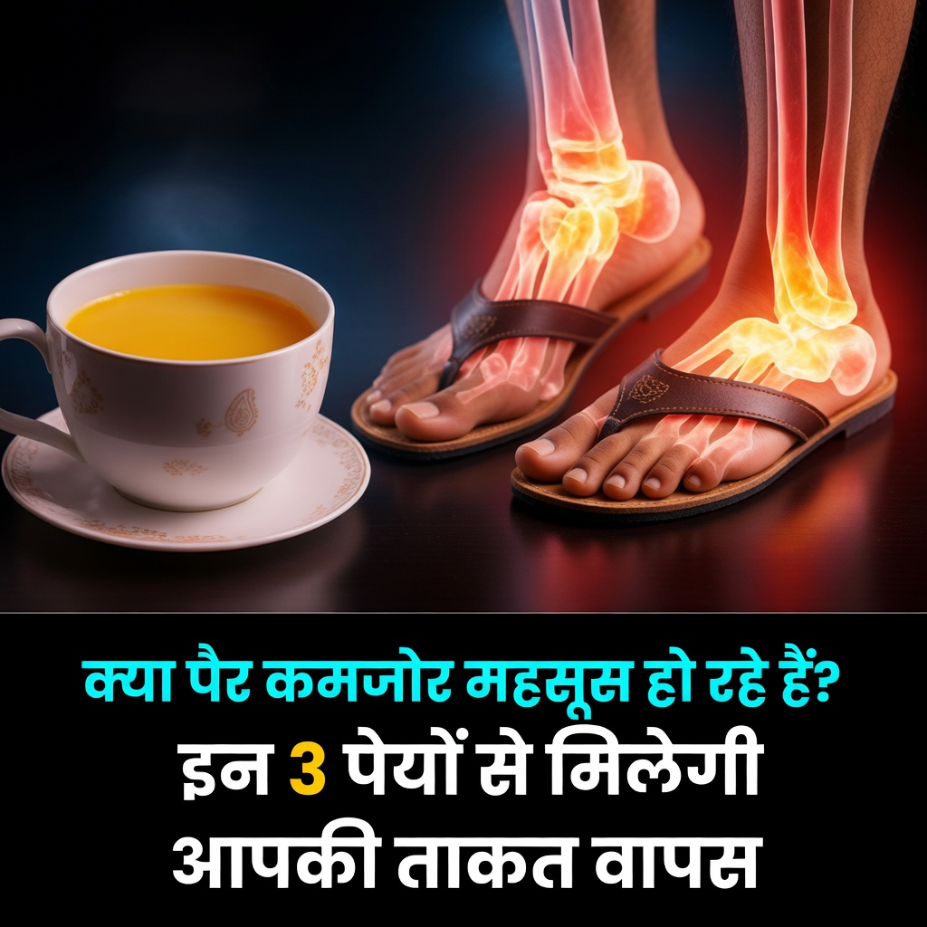 रोज़मर्रा की रसोई की सामग्री और कोमल आदतें जो पैरों के आराम और दैनिक गतिशीलता को समर्थन देती हैं