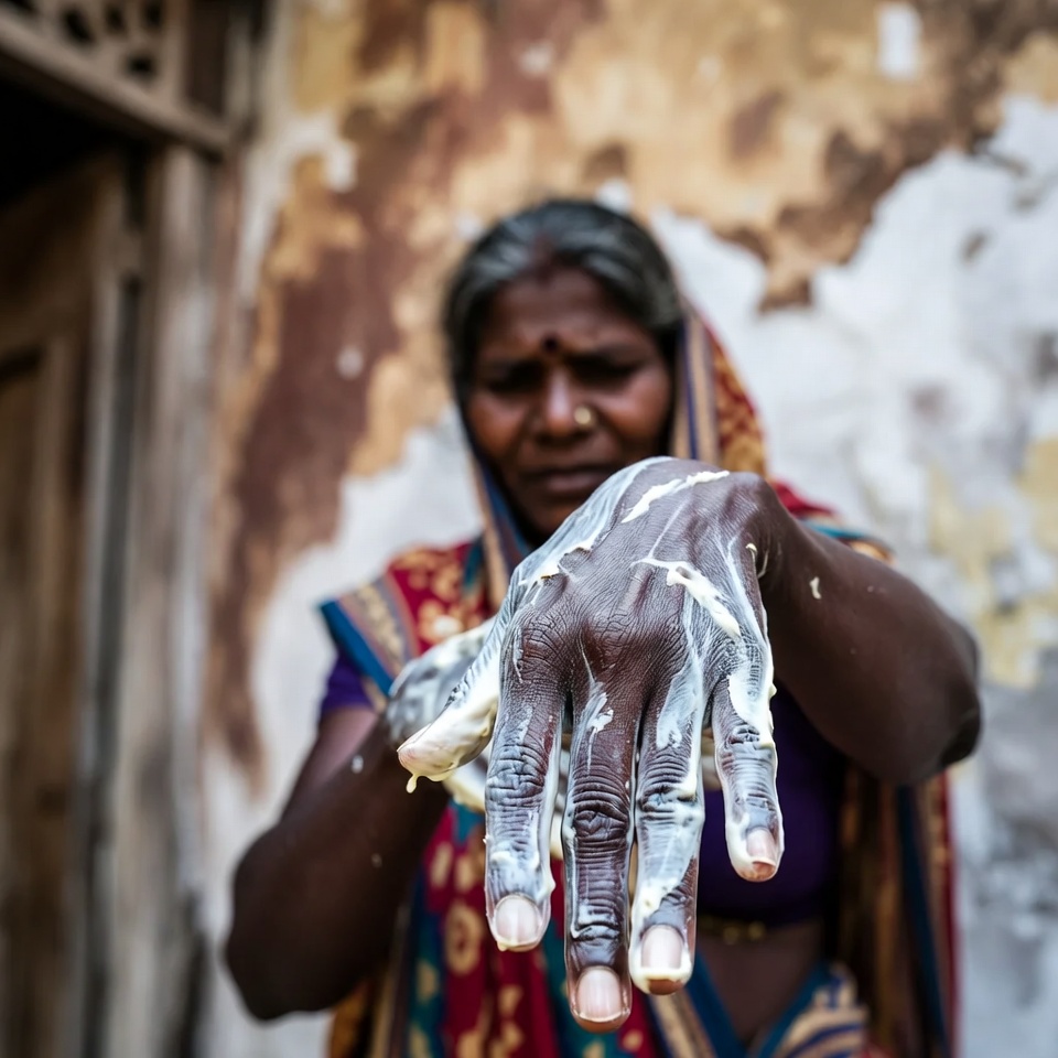 काले पोर गोरे करने और मुलायम हाथों के लिए घरेलू स्क्रब