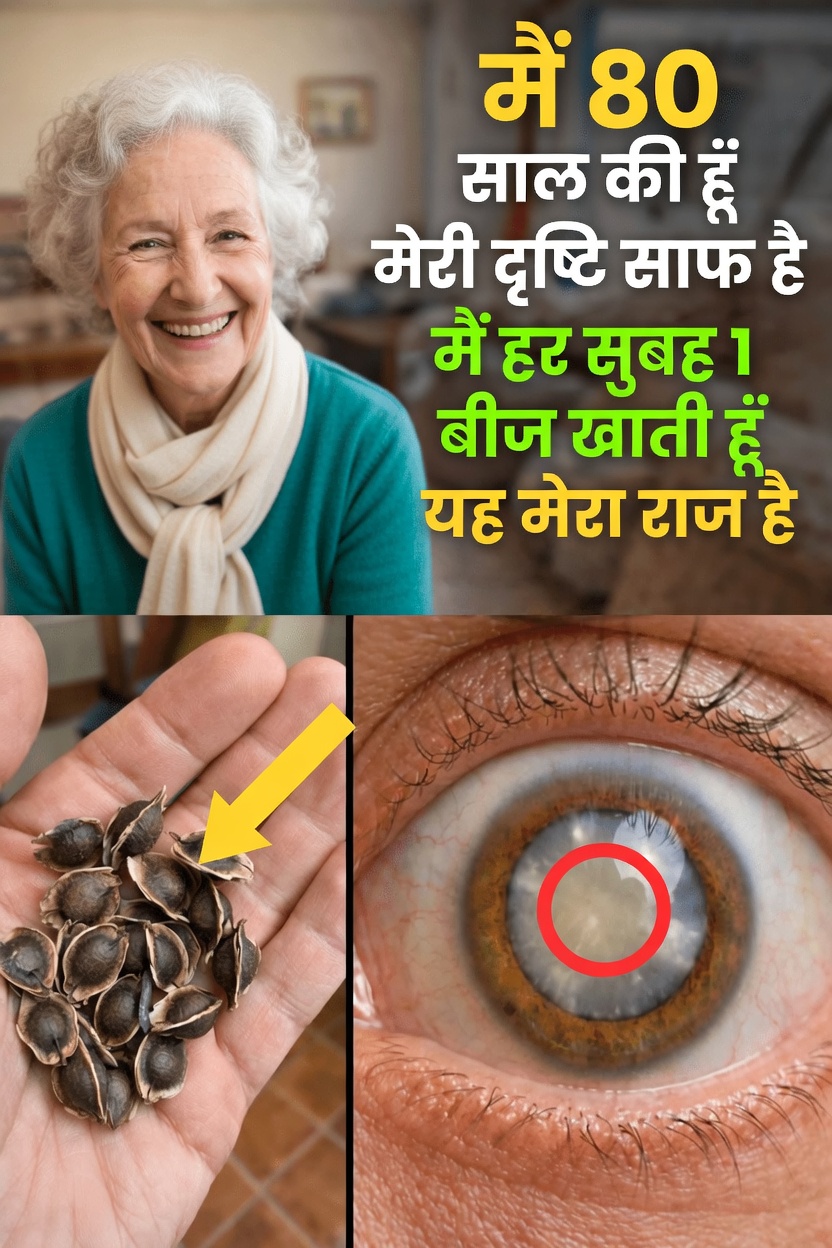 90 से भी अधिक उम्र है? हर सुबह ये 3 बीज खाएं, आंखों और दिमाग की ताकत बढ़ाएं