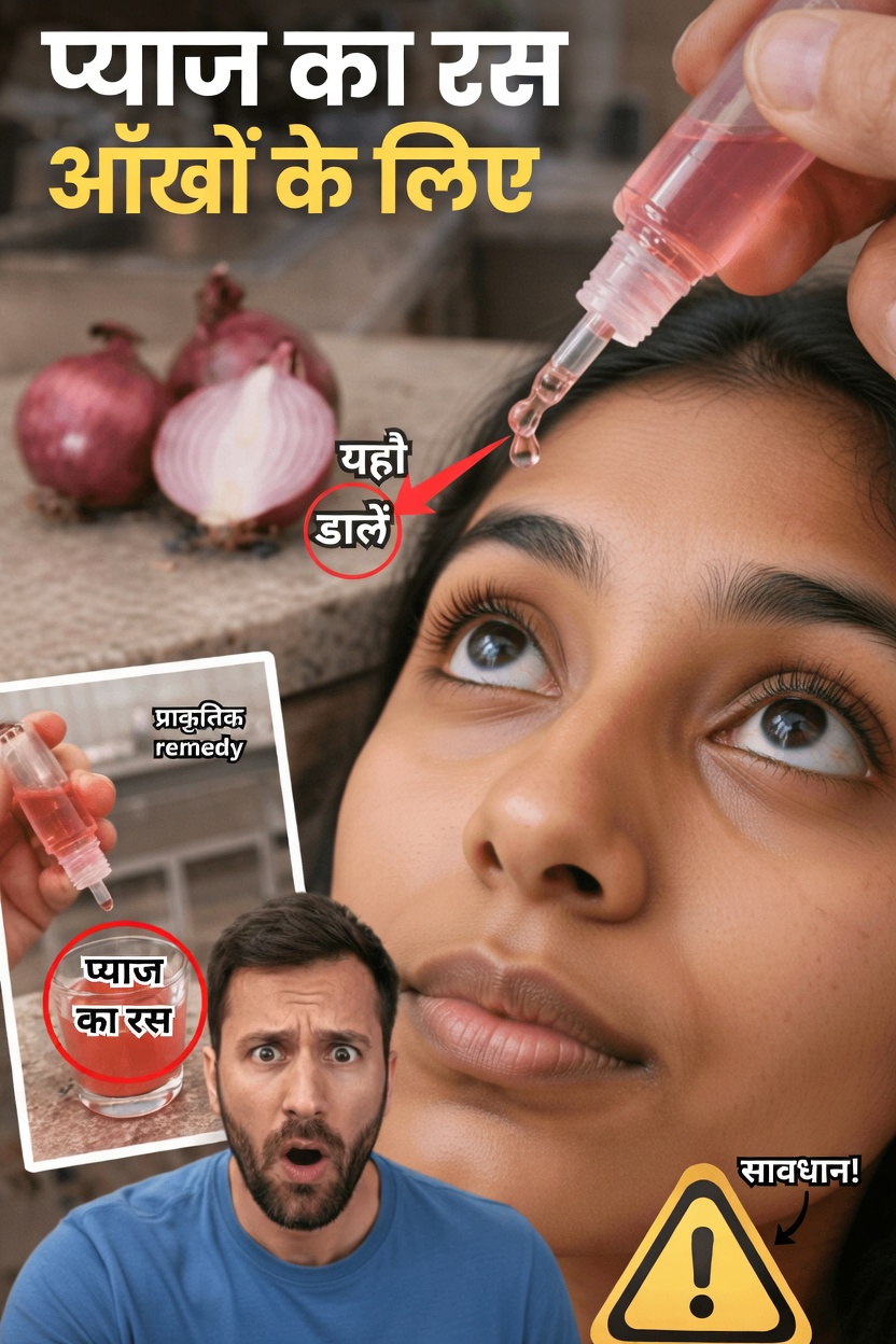क्या प्याज का रस आँखों की आरामदायकता और स्वास्थ्य को प्राकृतिक रूप से समर्थन देने का तरीका है? तथ्यों की पड़ताल