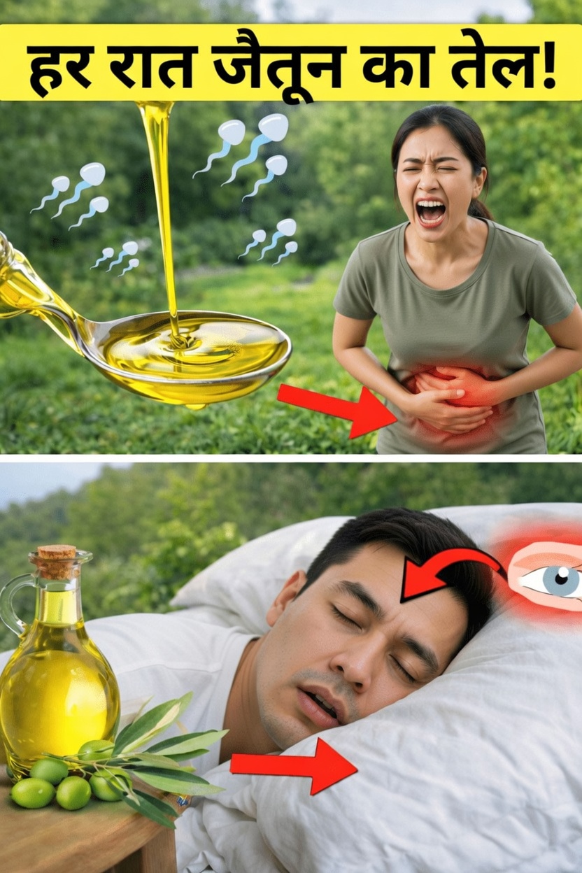 जब आप हर रात एक चम्मच एक्स्ट्रा वर्जिन जैतून का तेल लेते हैं तो आपके शरीर पर क्या होता है?