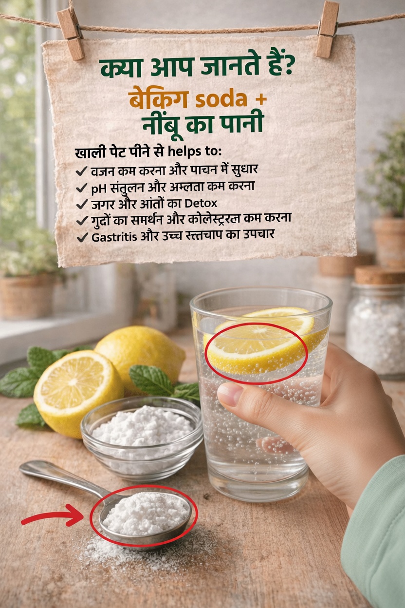 सुबह बेकिंग सोडा और नींबू पानी की आदत की खोज: आपको क्या जानना चाहिए