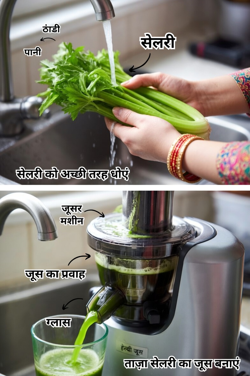 सेलेरी जूस: अपने दैनिक रुटीन में अधिक पोषक तत्व और हाइड्रेशन जोड़ने का सरल तरीका