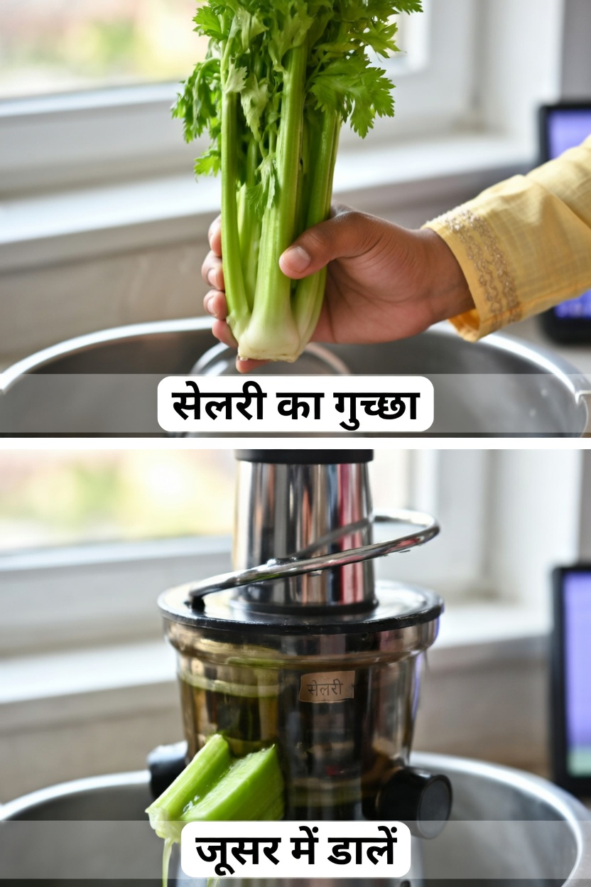 सेलेरी जूस: अपने दैनिक रुटीन में अधिक पोषक तत्व और हाइड्रेशन जोड़ने का सरल तरीका