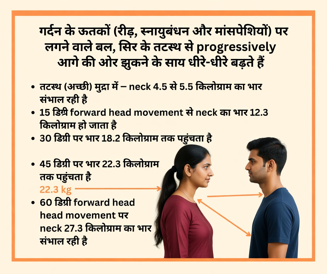 आगे झुके हुए सिर की मुद्रा को समझना और 60 के बाद यह क्यों महत्वपूर्ण है