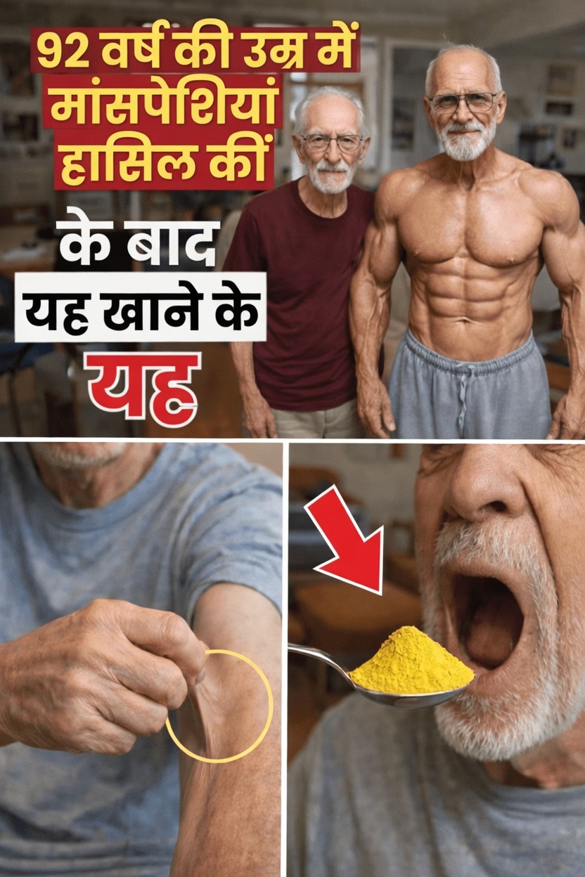 वरिष्ठ नागरिकों में मांसपेशियों के स्वास्थ्य को समर्थन देने और उम्र से संबंधित मांसपेशियों की क्षति से लड़ने में मदद करने वाले 7 आवश्यक खाद्य पदार्थ