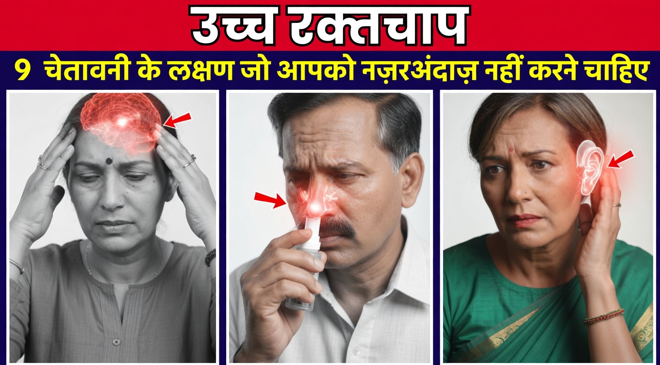 उच्च रक्तचाप के 9 चौंकाने वाले संकेत – और क्यों आपको उन पर ध्यान देना चाहिए