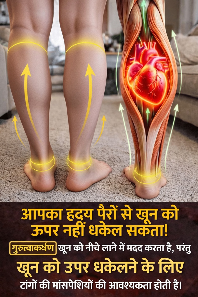 आपकी पिंडलियों को "दूसरा दिल" क्यों कहा जाता है