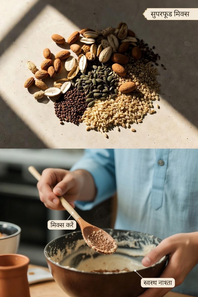 50 वर्ष की आयु के बाद अपनी दैनिक दिनचर्या में शामिल करने योग्य 12 पौष्टिक खाद्य पदार्थ