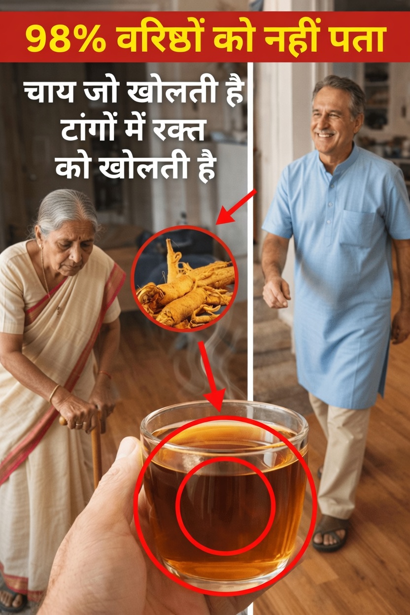 60 से ऊपर हैं? रोज़ाना की सैर में स्वस्थ रक्त संचार और मज़बूत कदमों के लिए इन 3 हर्बल चायों को आज़माएँ