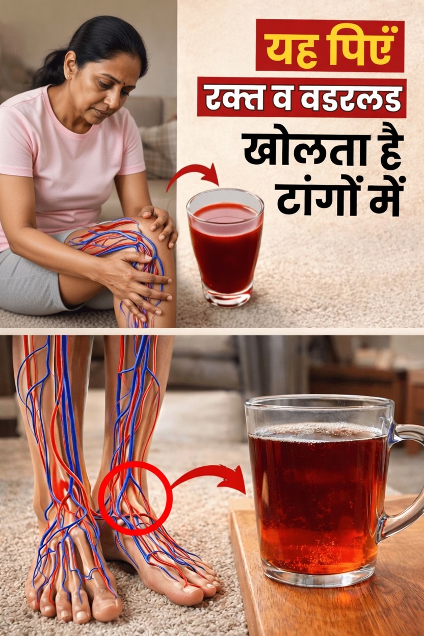 अपने पैरों में बेहतर रक्त प्रवाह को समर्थन देने में मदद करने वाला चौंकाने वाला रोज़ाना पीने वाला पेय जानें – और इसे घर पर कैसे बनाएं