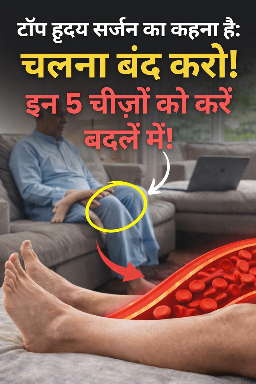 60 के बाद हृदय स्वास्थ्य के लिए 5 हल्के और कम असर वाले व्यायाम (जब चलना कठिन लगे तो बेहतर विकल्प)