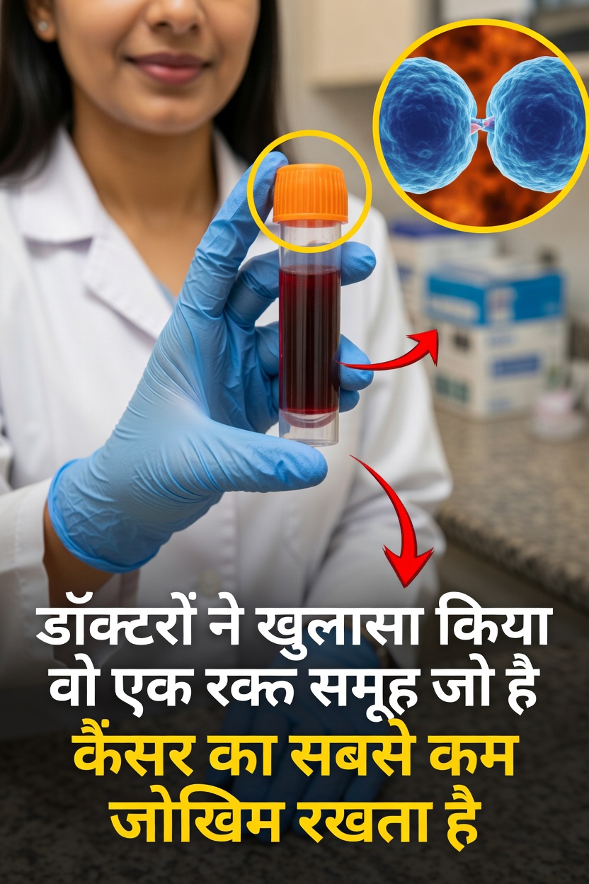 कौन‑सा रक्त समूह समग्र रूप से कम कैंसर जोखिम से जुड़ा हो सकता है? शोध से प्राप्त निष्कर्ष