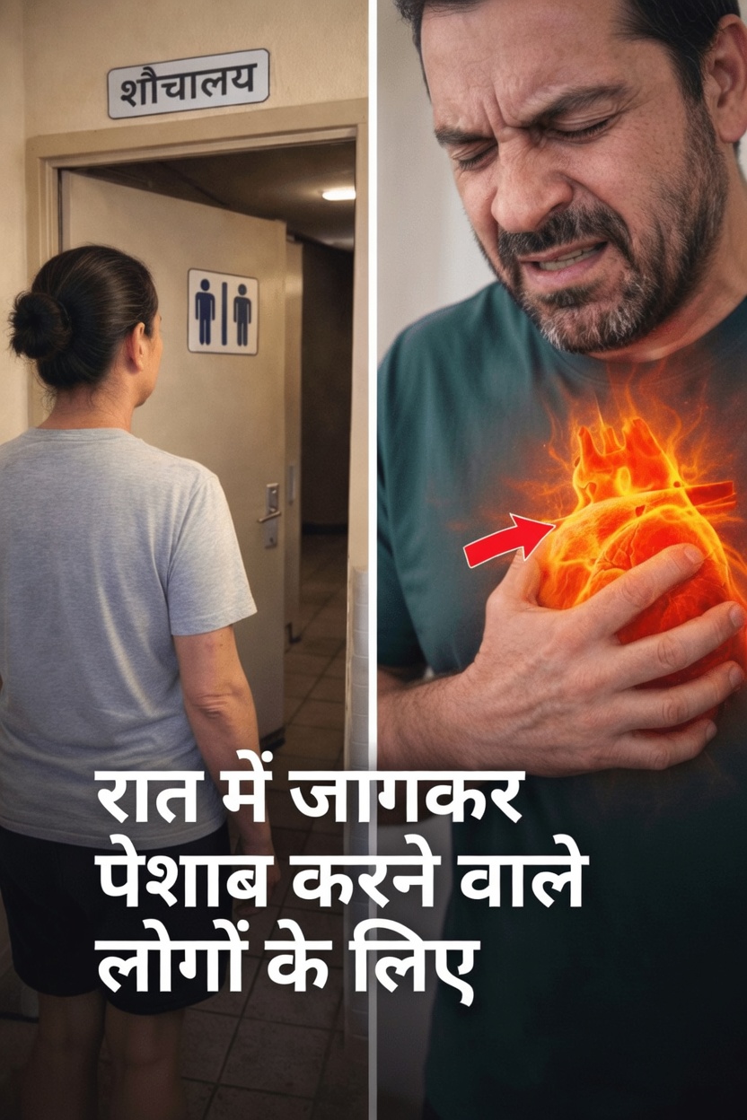 रात में बार‑बार टॉयलेट जाना: क्या यह हृदय समस्याओं का संकेत हो सकता है? शोध क्या बताता है