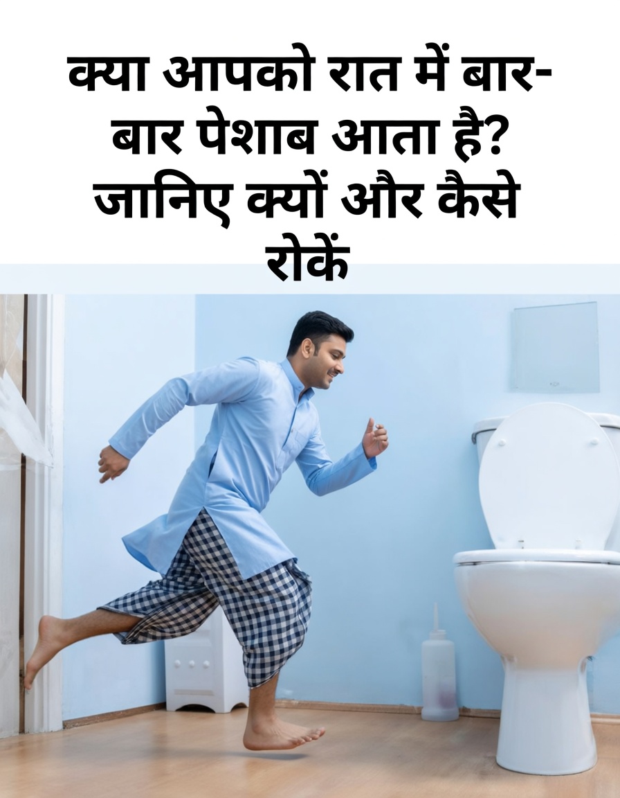 रात में बार‑बार टॉयलेट जाना: क्या यह हृदय समस्याओं का संकेत हो सकता है? शोध क्या बताता है