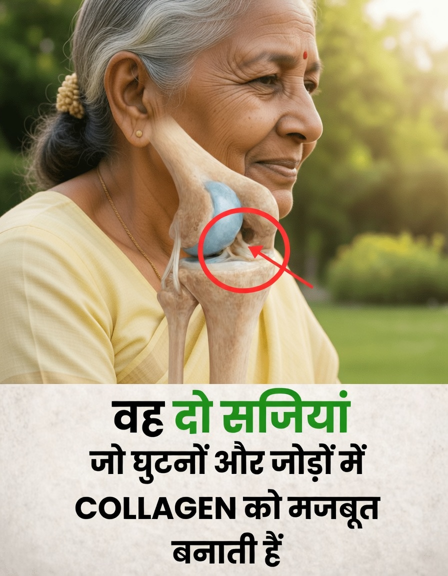 क्या ये दो आम सब्ज़ियाँ आपके शरीर में प्राकृतिक कोलेजन निर्माण को बढ़ाकर घुटनों और जोड़ों को ज़्यादा सेहतमंद बना सकती हैं?