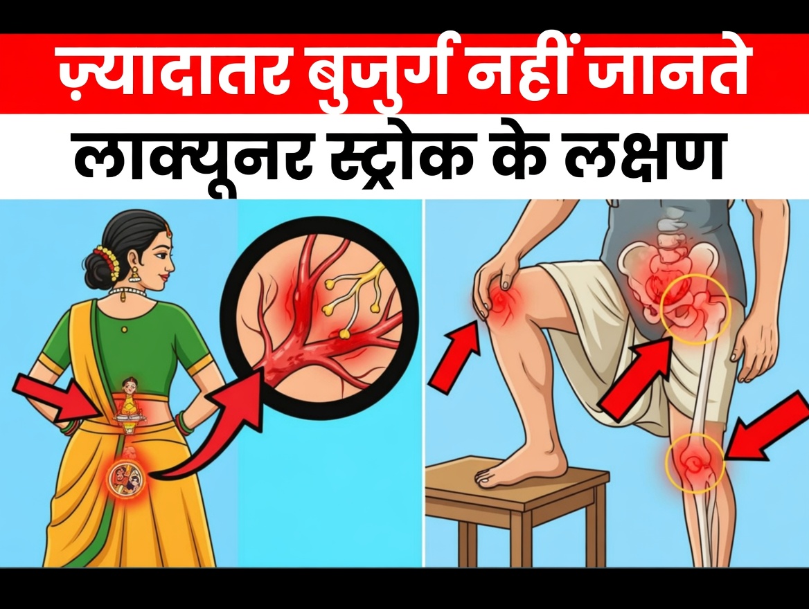 60 वर्ष से अधिक उम्र के कई लोग दैनिक जीवन में नज़रअंदाज़ कर देते हैं लैकेनर स्ट्रोक के 7 सूक्ष्म संकेत