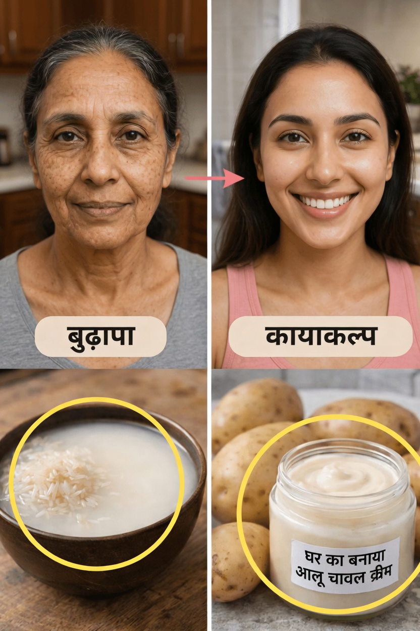 चावल और आलू नाइट क्रीम ट्रेंड: क्या यह एक सरल घरेलू स्किनकेयर रूटीन आज़माने लायक है?