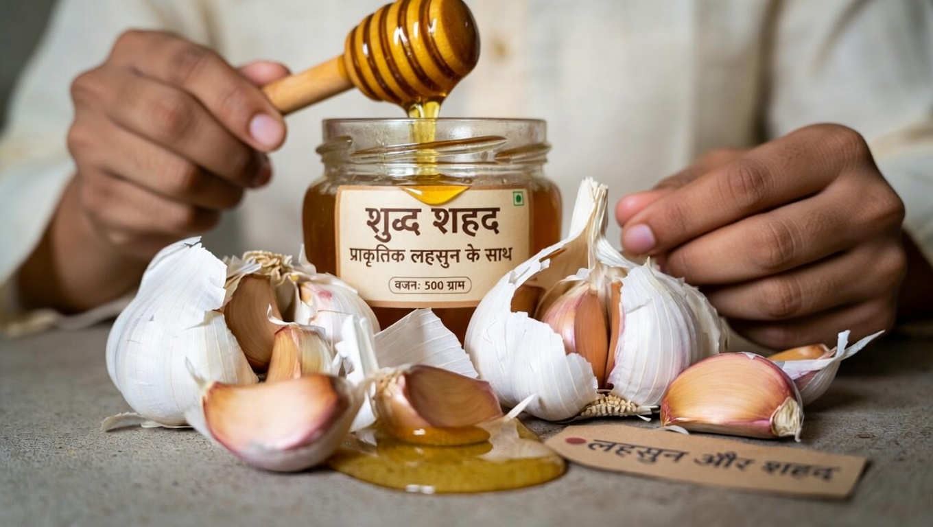 एक सरल रात्रि दिनचर्या: लहसुन और शहद आपकी टांगों में बेहतर रक्त प्रवाह को कैसे समर्थन दे सकते हैं