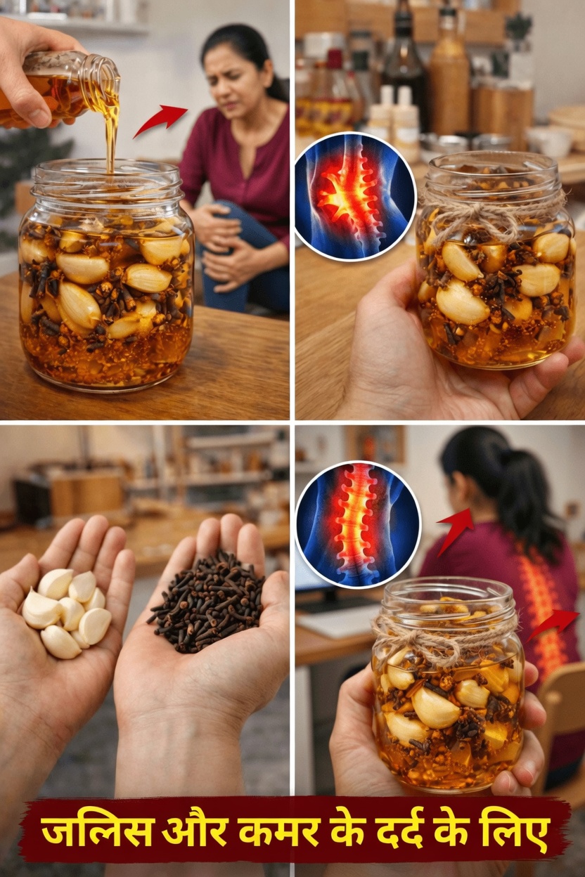 लहसुन और लौंग से युक्त तेल के चौंकाने वाले फ़ायदों को जानें: रोज़ाना जोड़ आराम और पैरों के दर्द से राहत के लिए