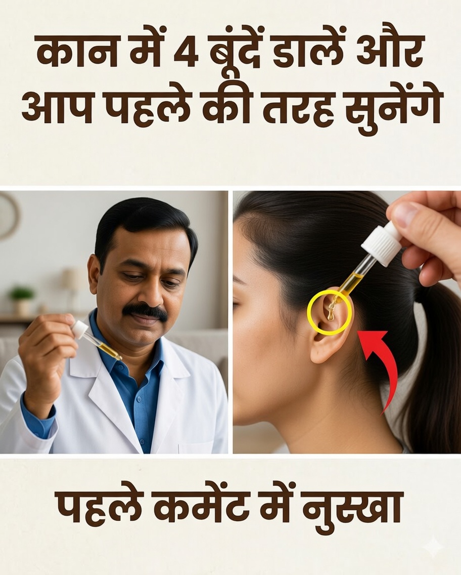 👂🌿 "कान में 4 बूंदें": लोकप्रिय प्राकृतिक नुस्खे और उपयोग संबंधी सावधानियाँ
